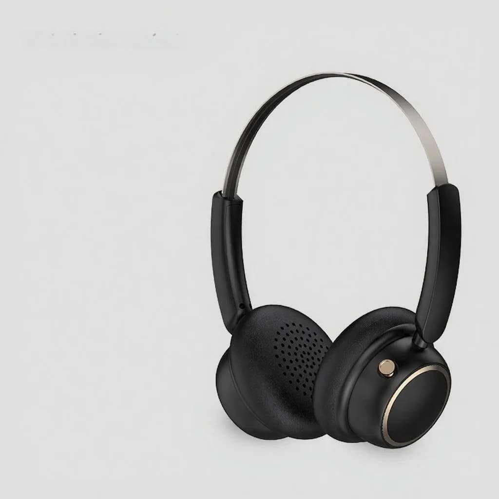Retro-tyyliset langattomat Bluetooth-kuulokkeet metallipannalla ja pitkällä akunkestolla
