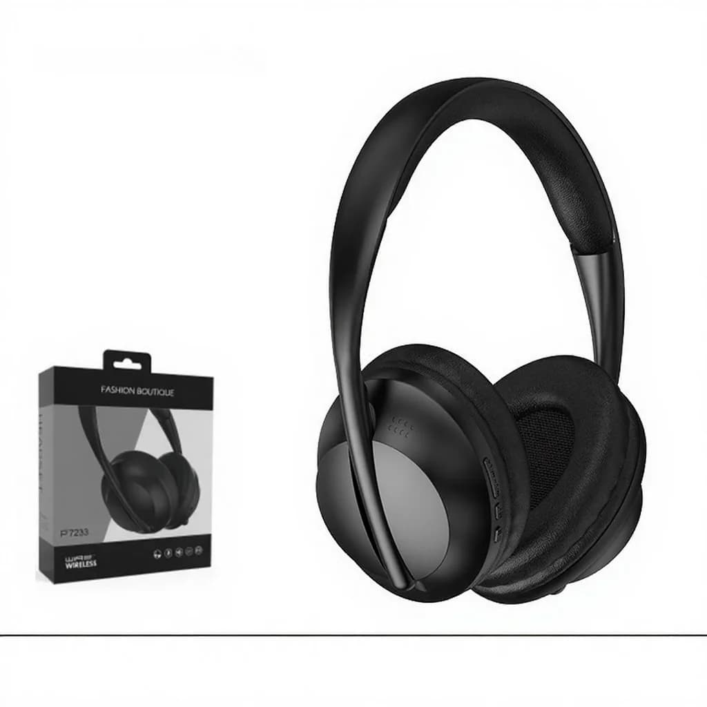 Langattomat over-ear-kuulokkeet TF-korttipaikalla ja AUX-tulolla