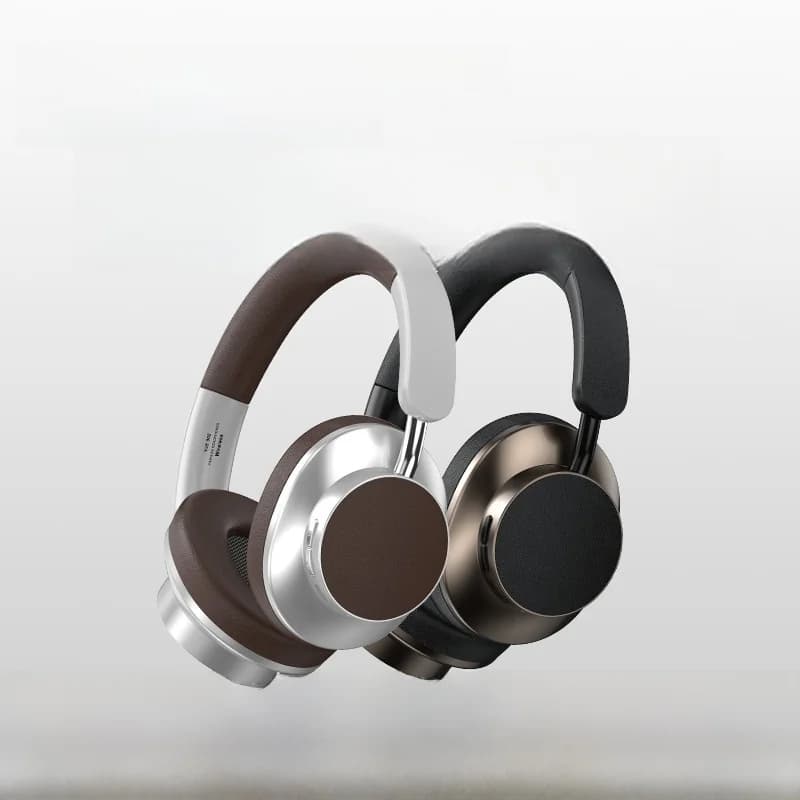 Retro-ylikorvakuulokkeet Bluetoothilla, FM-radion ja TF-korttipaikan kanssa