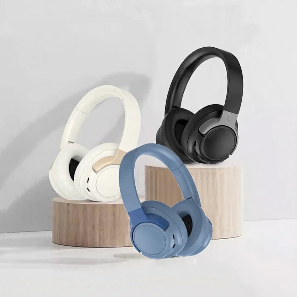 Langattomat Bluetooth-kuulokkeet, korvanpäälliset, ANC