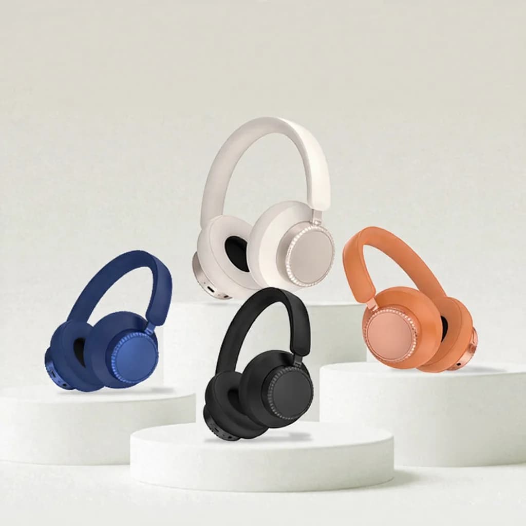 Aktiivisella melunvaimennuksella varustetut langattomat Bluetooth-kuulokkeet
