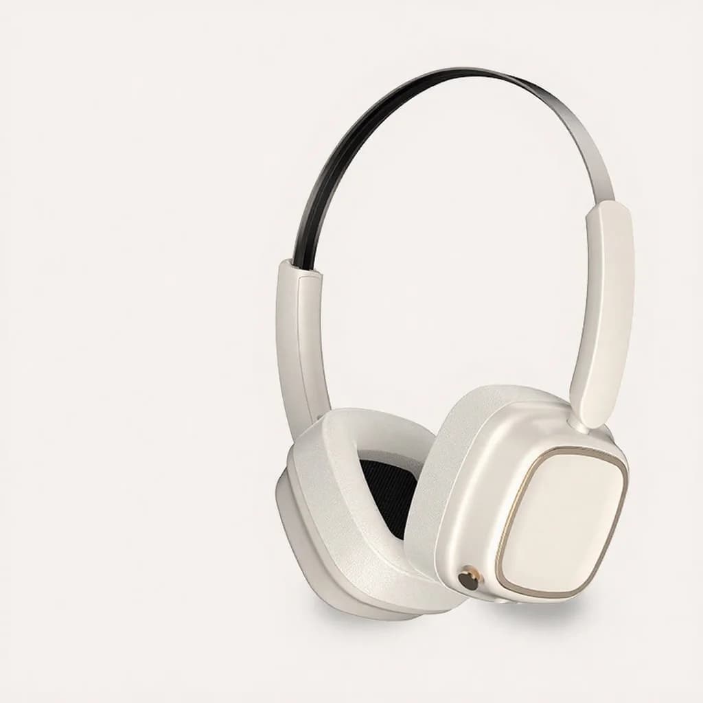 Retro langattomat kuulokkeet Bluetooth 5.4 stereobassolla