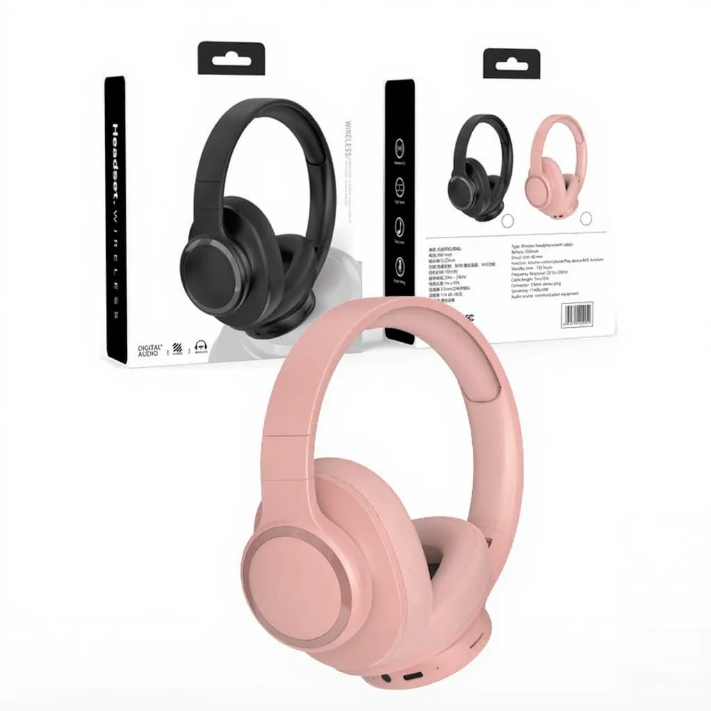 Langattomat korvanpäälliset kuulokkeet pitkällä akun kestolla ja Bluetooth 5.4:llä