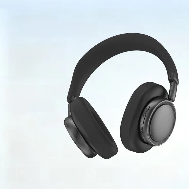 Korvanpäälliset langattomat Bluetooth-kuulokkeet syvällä bassolla ja Type-C-latauksella