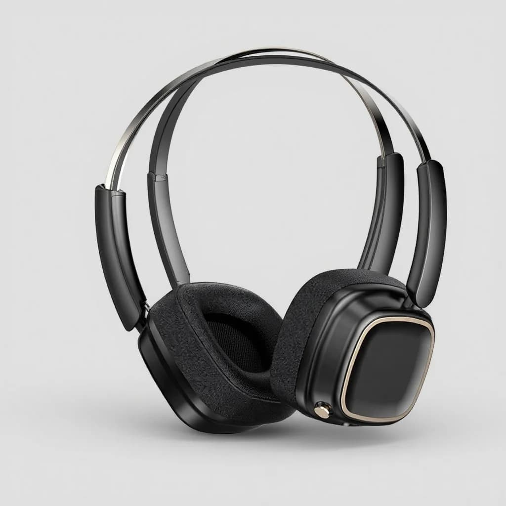 Retro langattomat kuulokkeet Bluetooth 5.4 stereobassolla