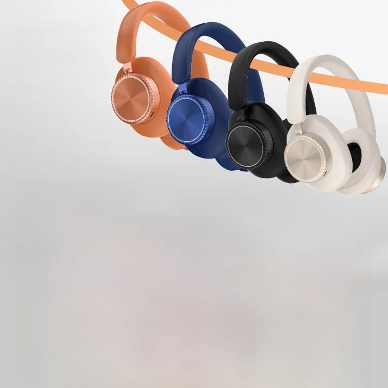 Langattomat over-ear-kuulokkeet aktiivisella melunvaimennuksella ja 35 h akulla
