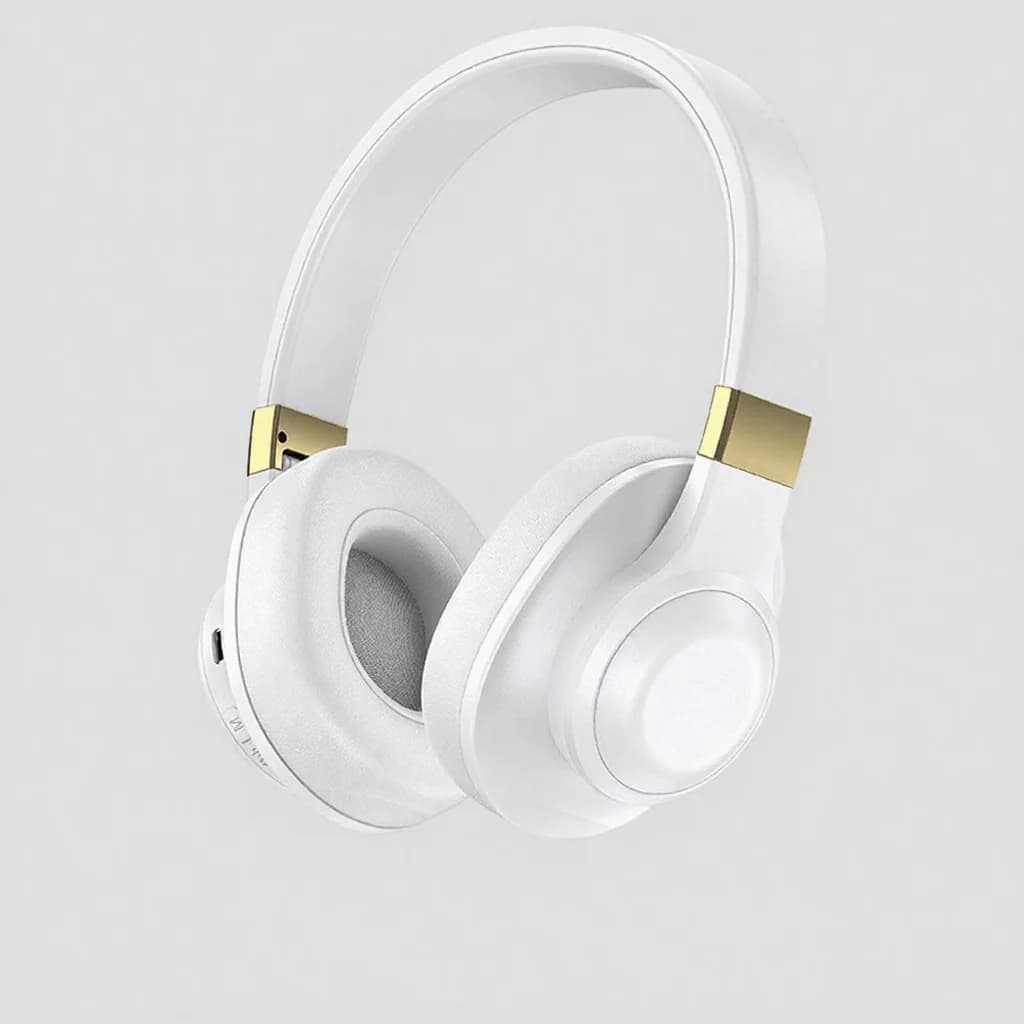 Langattomat Bluetooth-over-ear-kuulokkeet syvällä bassolla ja pitkällä akunkestolla