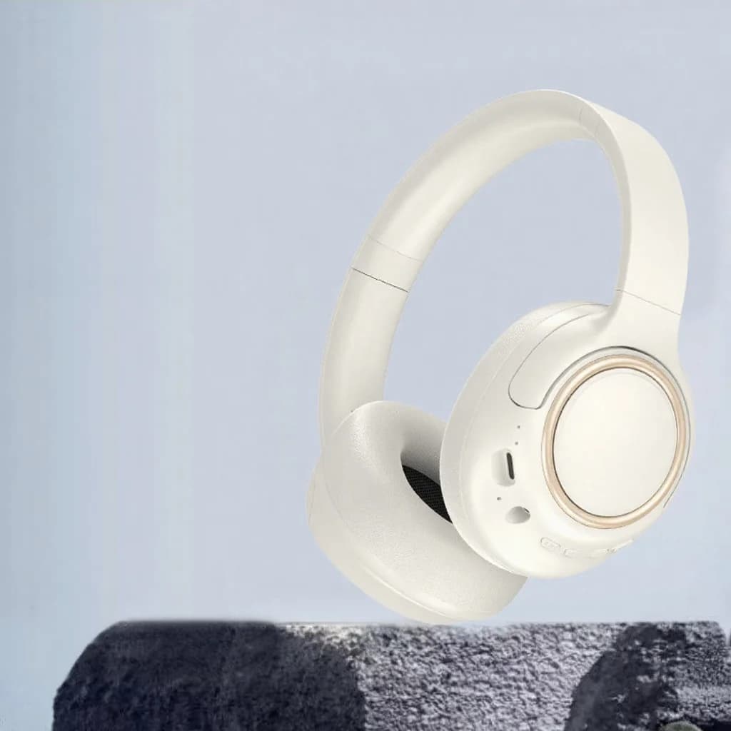 Langattomat over-ear-kuulokkeet melunvaimennuksella ja pitkällä akun kestolla