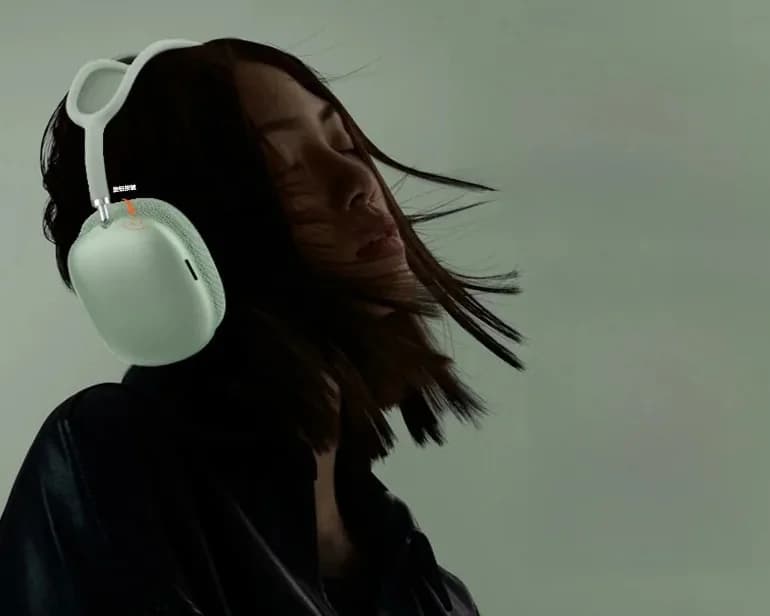 Bluetooth 5.4 over-ear-kuulokkeet kiertonupilla ja FM-radion kanssa