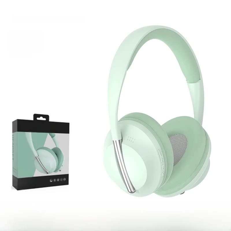 Langattomat over-ear-kuulokkeet TF-korttipaikalla ja AUX-tulolla