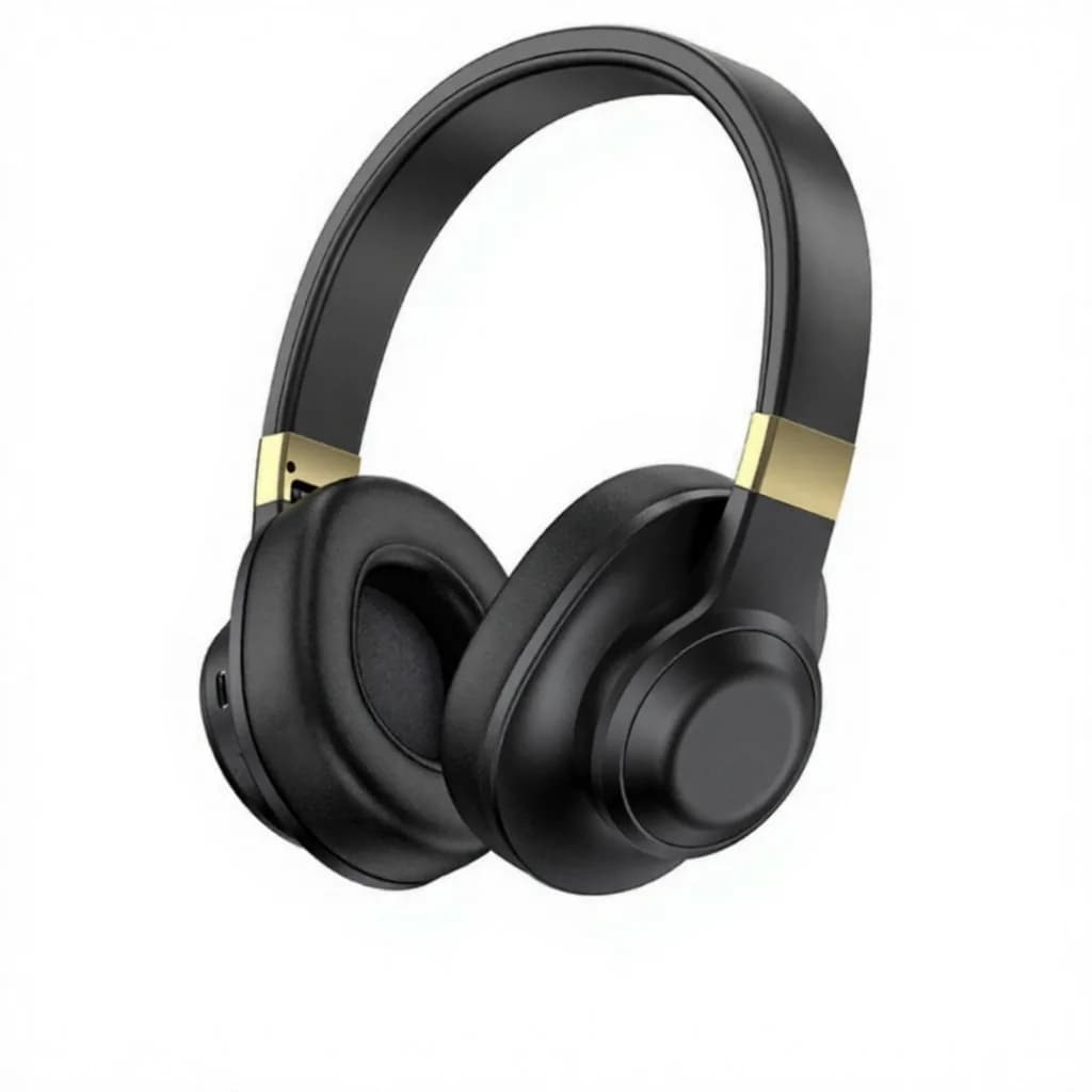 Langattomat Bluetooth-over-ear-kuulokkeet syvällä bassolla ja pitkällä akunkestolla