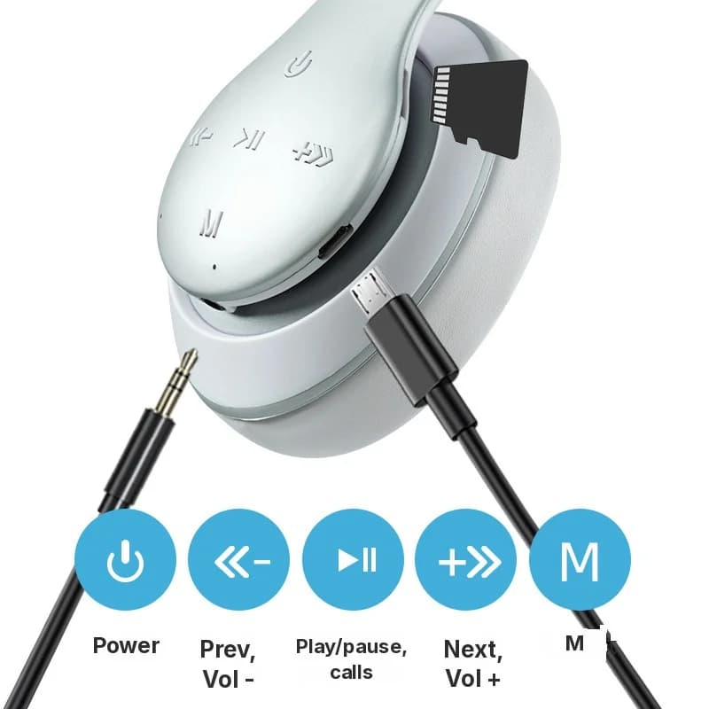 Langankestävät langattomat Bluetooth-kuulokkeet