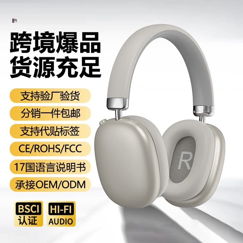 Wireless Over-Ear Headphones Bluetooth 5.4 Long Battery Life Foldable